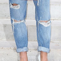 закочені джинси   Закочені джинси: крок 1   Закочені джинси: крок 2   Закочені джинси: результат