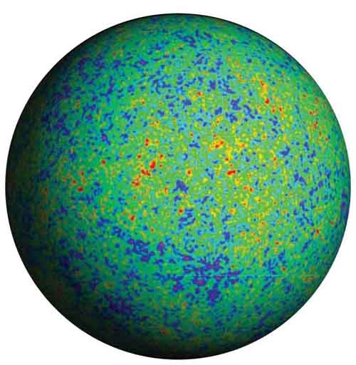 КОСМІЧНЕ мікрохвильового фонового ВИПРОМІНЮВАННЯ - це зображення Всесвіту в дитячому віці 380 тис
