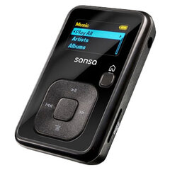 Flash, 4 Гб, підтримка карт microSD, диктофон, FM-тюнер, екран OLED, 1 дюйм