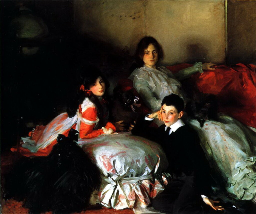 Essie, Ruby and Ferdinand, Children of Asher Wertheimer 1902