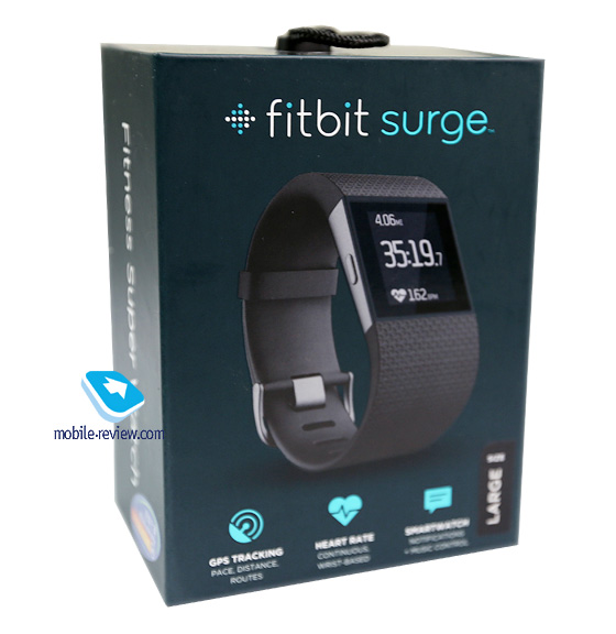 Годинники FitBit Surge - це пристрій для тих, хто займається фітнесом, бігає для себе або займається якимись іншими навантаженнями, будь то робота з вагою в залі або прогулянка на велосипеді